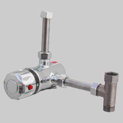 Monocomando Sotto Boiler Esterno Termostatico Cromo Porta & Bini