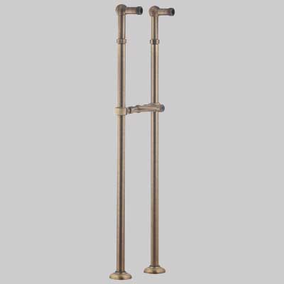 Piantana Per Vasca Epoca Cromo Porta & Bini