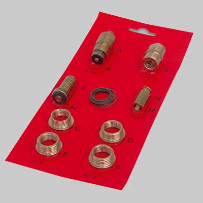 Kit Vitone Universale Per Rubinetteria 12 Combinazioni Made In Italy