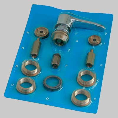 Kit Vitone E Maniglia Universale Per Passo Rapido 10 Combinazioni Made In Italy