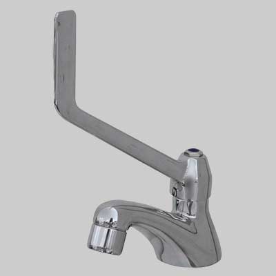 Rubinetto Collo Cigno Leva Sanitaria 1/2 Porta & Bini