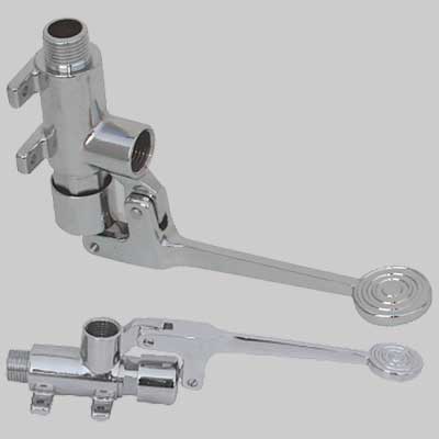 Rubinetto A Pedale Oregon Pavimentoparete 1/2 M.C.M.