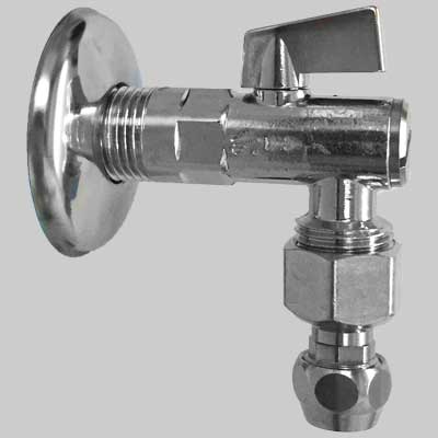 Rubinetto Filtro Sottolavabo 1907 A Sfera Con Snodo 1/2X10 C/Rosetta Eurotermo