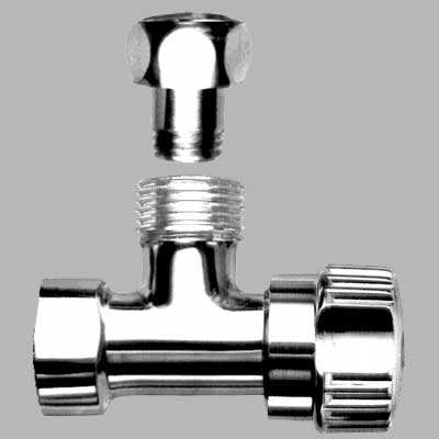 Rubinetto Per Cassette Wc 3/8X3/8 Made In Italy