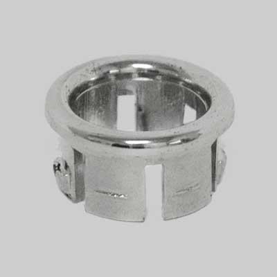 Ghiera Per Foro Troppo Pieno Lavabo/Bidet - Ø 28 - 10 Pezzi - Made In Italy