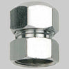 Raccordo Diritto Femmina Ottone Cromato 3/8X3/8 Mm 10 Zagi Rubinetterie