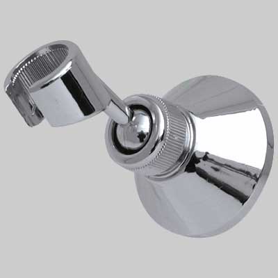 Supporto Doccia Cromato Conico Abs Made In Italy