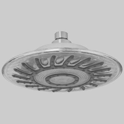 Soffione Doccia A Led Acquario In Abs Ø 200 Cardinale