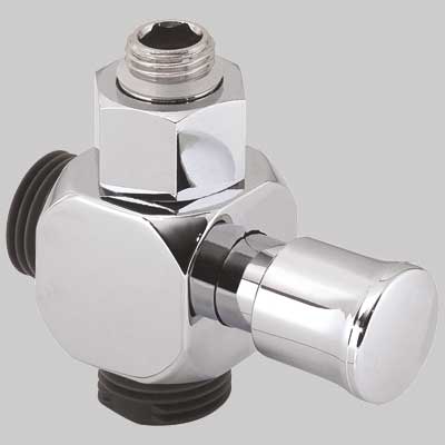 Deviatore Cromato Per Set Colonna Easy.0203 Gedy