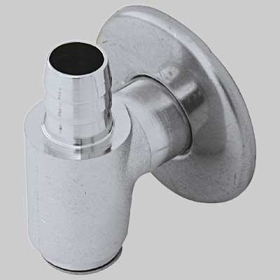 Sifone Lavatrice Esterno In Ottone Ø 32 Made In Italy