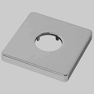 Rosone In Ottone Quadrato 1/2 Made In Italy