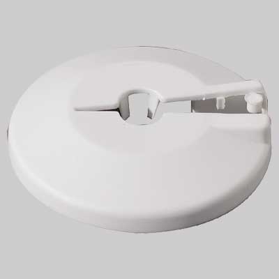 Rosetta In Plastica Bianca 10 Made In Italy