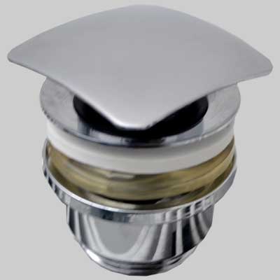 Piletta Per Lavabo Con Movimento A Scatto Stp 11/4 Made In Italy