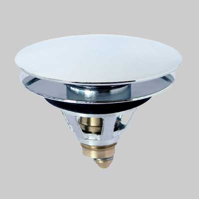 Tappo Saltarello Universale Click Clack Cromato Ottone Made In Italy