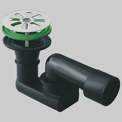 Sifone Ribassato Per Doccia Orientabile Griglia Inox Ø 80 Bonomini