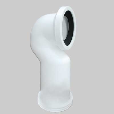 Curva Tecnica Con Guarnizione Per Scarico Uscita Ø 90÷100÷110 Made In Italy