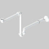 Sifone Per Lavabo Autopulente Salvaspazio Con Eccentrico 1 11/4 X Dn 3240 L.B Plast