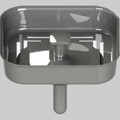 Tappo Per Piletta Multi Style Quadrato L.B Plast