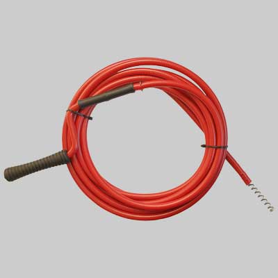 Molla Stura Fogne Filo 1.90 Ricoperto Cm 1000 Ø 9 Made In Italy