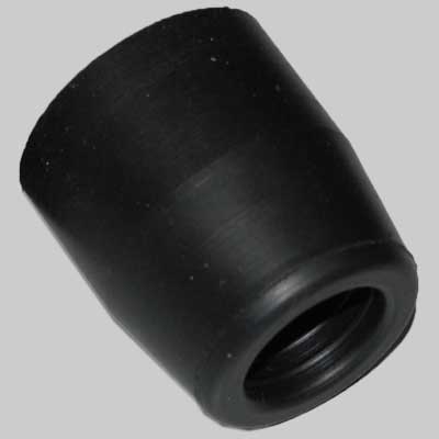 Manicotto In Gomma Nera Per Giunzione Canotti Ridotto Ø 40 X 26 Made In Italy