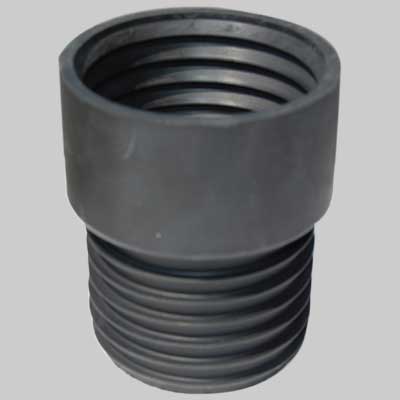 Riduzione In Gomma Nera Per Raccordo Tubi 80 X 75 Made In Italy