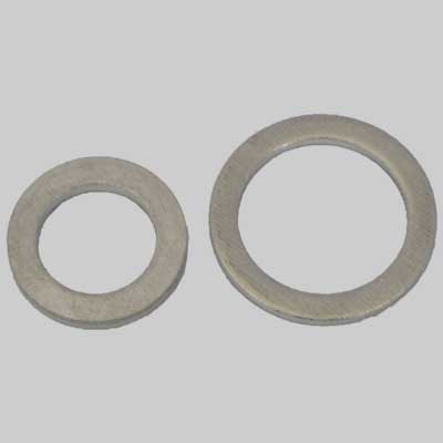 Guarnizione In Alluminio Per Tubi Gas - Dn 15 - 1/2 - 1 Confezioni - Made In Italy