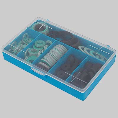 Scatola Guarnizioni 173 Pz Assortite Made In Italy