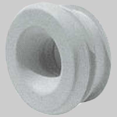 Morsetto Per Orinatoio In Gomma Bianca 50 X 14 Made In Italy