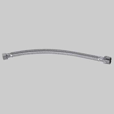 Flessibile In Acciaio Gigante F 3/8 X M 1/2 Cm 50 Made In Italy