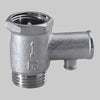 Valvola Di Sicurezza Per Scaldabagno 3/4 Mf Made In Italy