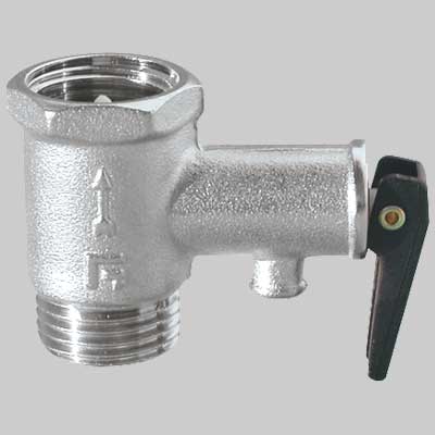 Valvola Di Sicurezza Con Levetta 1/2 Mf Made In Italy