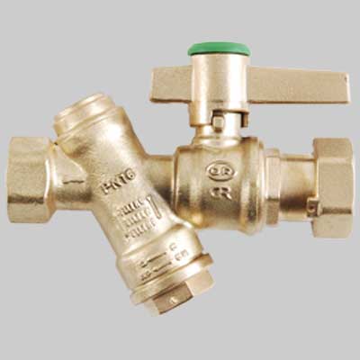 Gruppo Entrata Contatore Con Filtro 1/2 X 3/4 Girevole Or