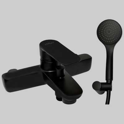 Monocomando Vasca Nove Nero Paini