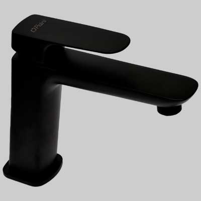 Monocomando Lavabo Medio Nove Nero Senza Scarico Paini