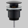 Piletta Click Clack Tonda Nera 1 1/4 Made In Italy