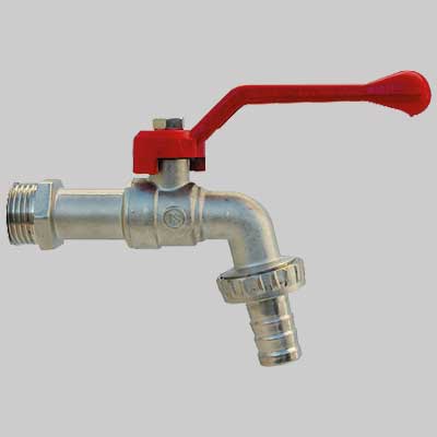 Rubinetto Portagomma Leva Alluminio 3/4 Apm