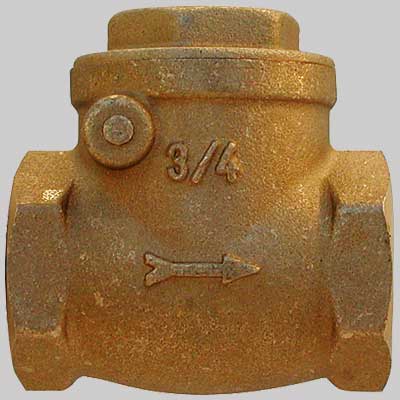 Valvola A Clapet In Ottone Sede Gomma 1 Tiemme