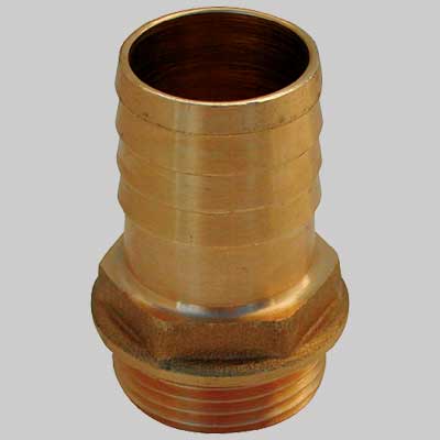 Raccordo Porta Gomma Tipo 'Roma' Ottone 1/2 X 18 Made In Italy