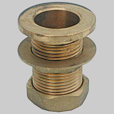 Raccordo Con Tappo Per Cassone In Ottone 3/4 Fil. Int. 1/2 Made In Italy