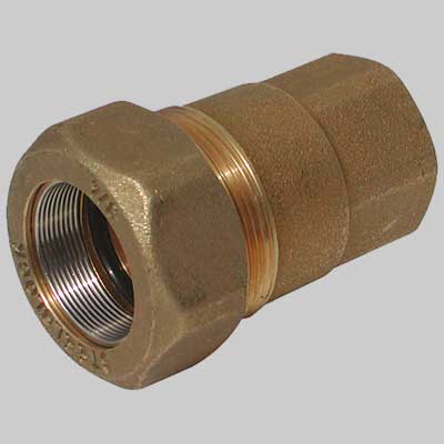 Raccordo Di Congiunzione In Ottone Femmina 11/4 Tiemme