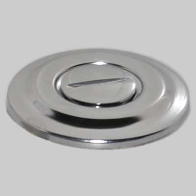 Tappo Con Rosone Tipo Lusso Ottone Giallo 1/2 Made In Italy