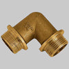 Gomito Maschio/Maschio Ottone Giallo 1 X 1 Made In Italy