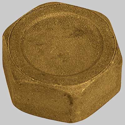 Tappo Femmina Ottone Giallo 2 Made In Italy