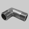 Gomito Maschio/Maschio Ottone Nichelato 1/2 X 1/2 Made In Italy