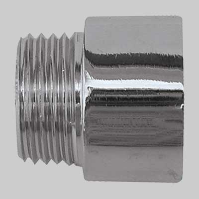 Prolunga Ottone Cromata 3/4 X 10 Made In Italy