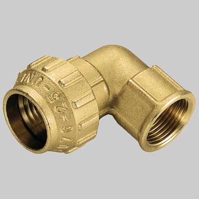 Raccordo A Gomito Femmina Cobra Ring 20 X 1/2 Tiemme