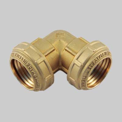 Raccordo Curvo Doppio Pn 25 Cobraring 40 X 40 Tiemme