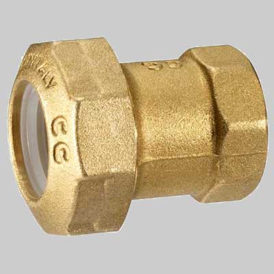 Raccordo Dritto Femmina Pe Anello Resina 63 X 2 Cg Cavalletto
