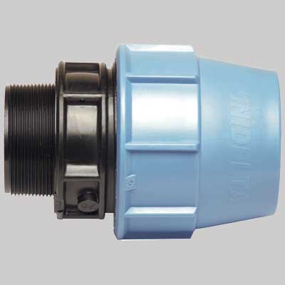 Raccordo Diritto Maschio Plastica 110 X 3 Unidelta