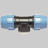 Raccordo A Tee Femmina Plastica 32 X 1/2 X 32 Unidelta
